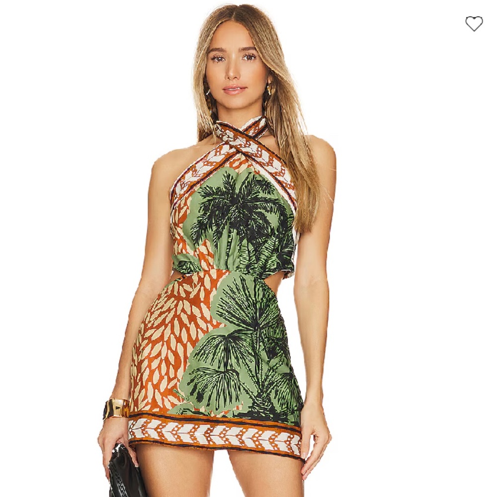 Johanna Ortiz Reminders of Paradise Mini Dress